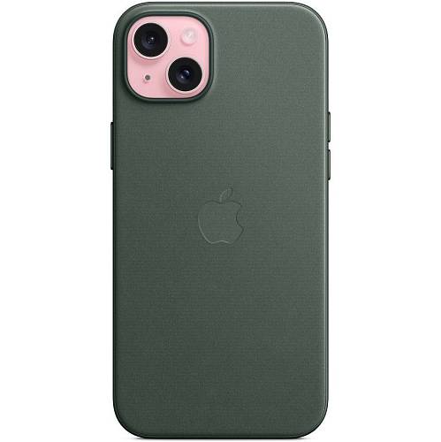 Чехол для смартфона iPhone 15 Plus FineWoven Case with MagSafe, Evergreen
